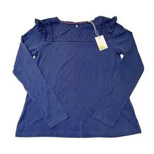 NWT Mini Boden Broderie Top Size 11/12